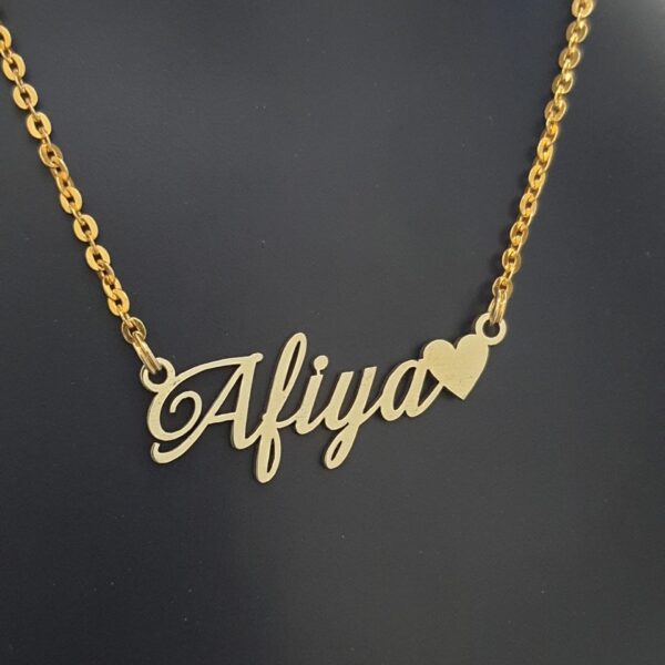 Beautiful Single name necklace