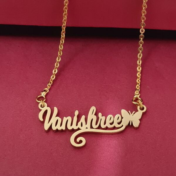 Beautiful Single Name Necklace