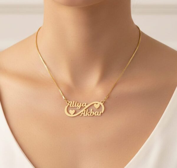 Double Name Neckalce - Image 2