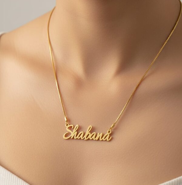 Single Name Pendant - Image 2
