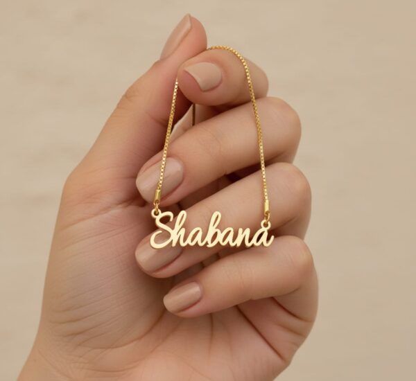Single Name Pendant - Image 3