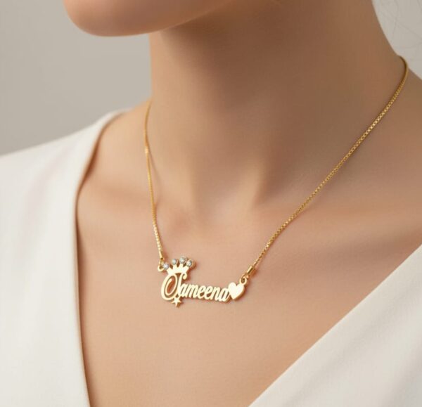 Pendant With Heart, Star @ Crown - Image 2