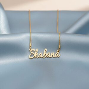 Single Name Pendant