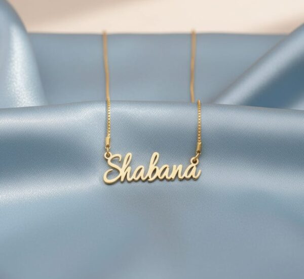 Single Name Pendant