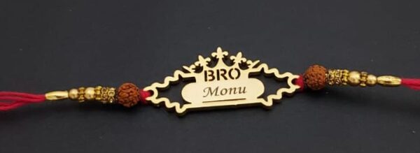 Personalized Engraved Name Rakhi