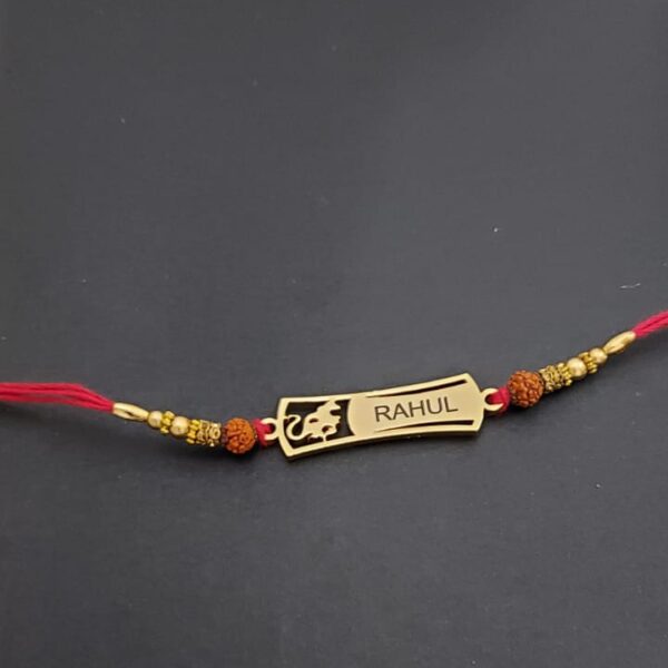 Personalized Engraved Name Rakhi