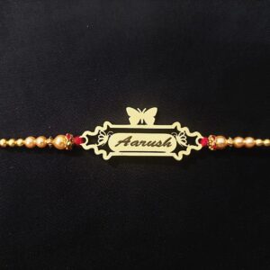 Personalized Engraved Name Rakhi
