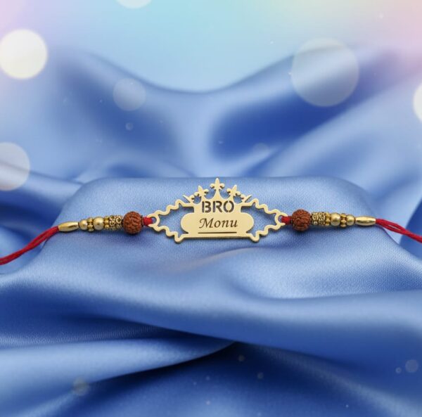 Personalized Engraved Name Rakhi