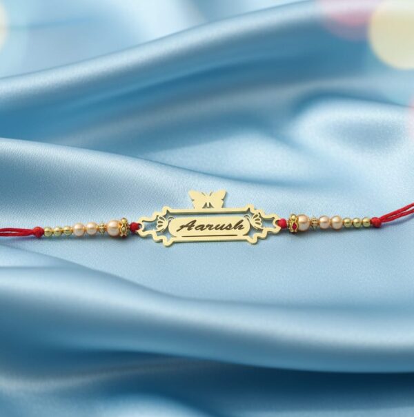 Personalized Engraved Name Rakhi