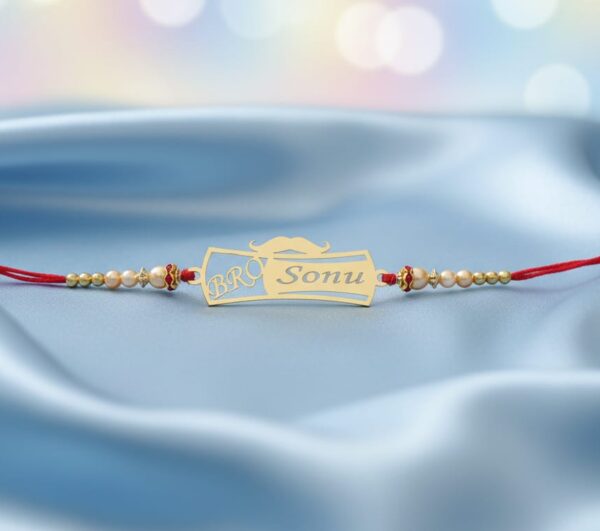 Personalized Engraved Name Rakhi