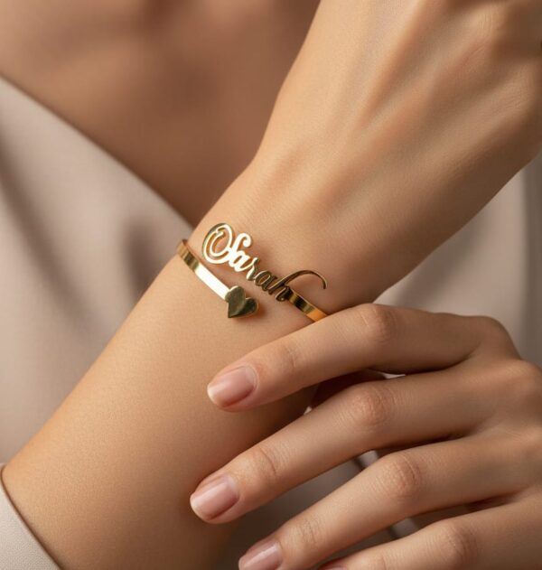 customized name bracelet for women